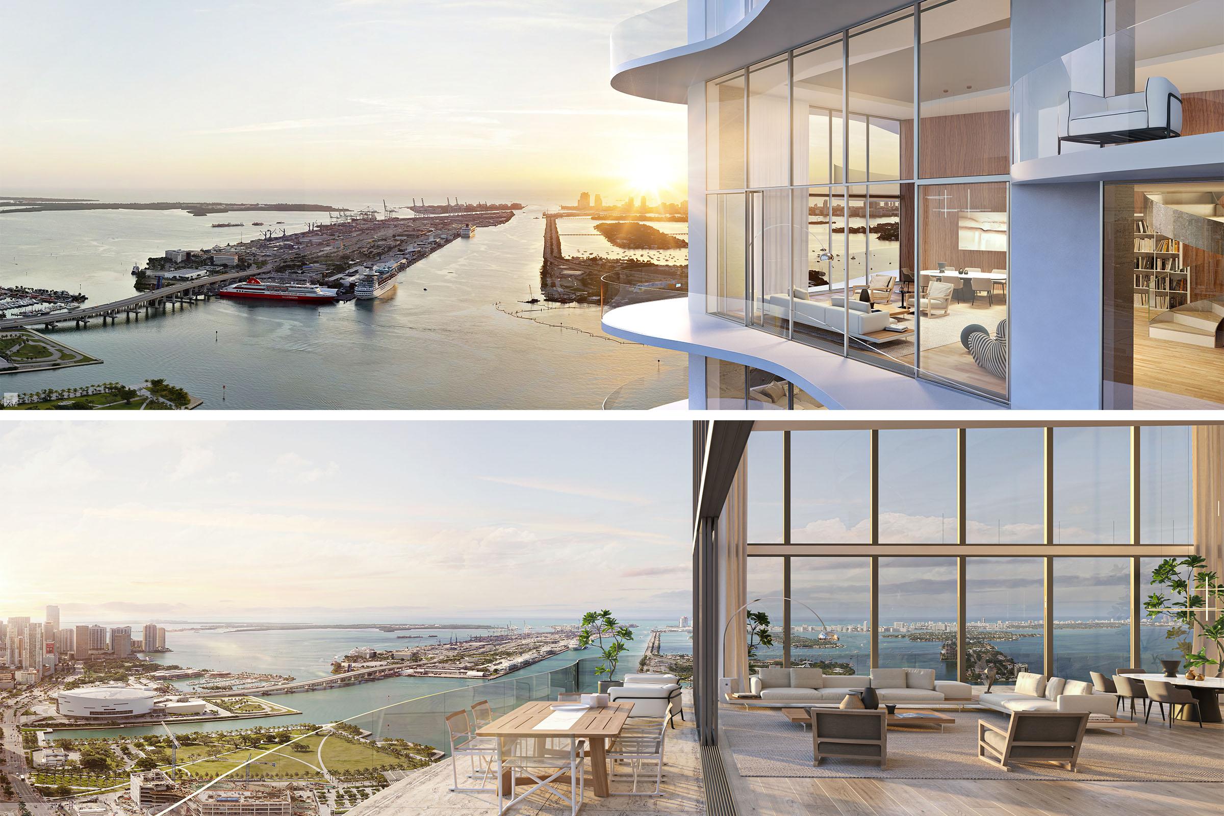 Rendering of Casa Bella Residences Penthouse Duplex